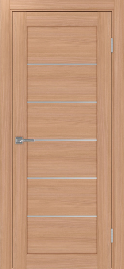 Парма_401АПП.1 молдинг алюм.хром ЭКО-шпон Ясень тёмный