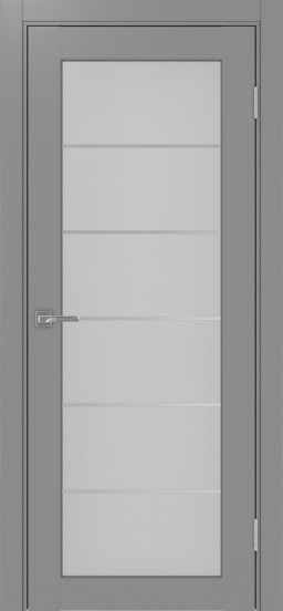 Парма_401АСС.2 молдинг алюм.хром ЭКО-шпон Серый