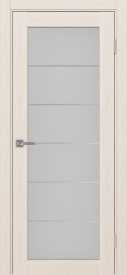 Парма_401АСС.2 молдинг алюм.хром ЭКО-шпон Ясень перламутровый