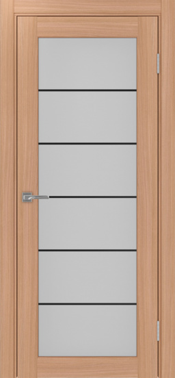 Парма_401АСС.2 молдинг алюм.чёрн. ЭКО-шпон Ясень тёмный