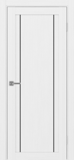 Турин_522AПП.111 молдинг алюм.чёрн. ЭКО-шпон Белый лёд