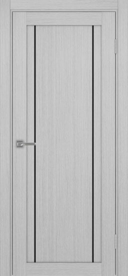 Турин_522AПП.111 молдинг алюм.чёрн. ЭКО-шпон Дуб серый FL