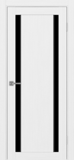 Турин_522AПП.212 молдинг алюм.чёрн. ЭКО-шпон Белый лёд