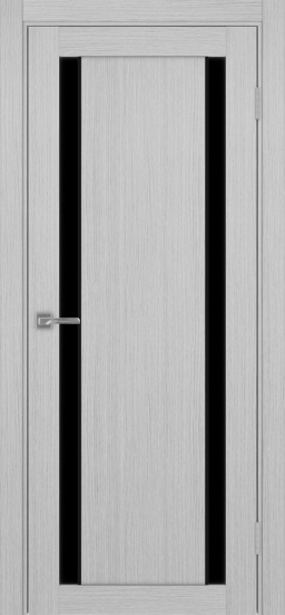 Турин_522AПП.212 молдинг алюм.чёрн. ЭКО-шпон Дуб серый FL