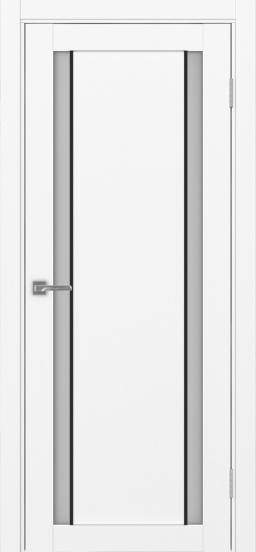 Турин_522АПС.212 молдинг алюм.чёрн. ЭКО-шпон Белый снежный