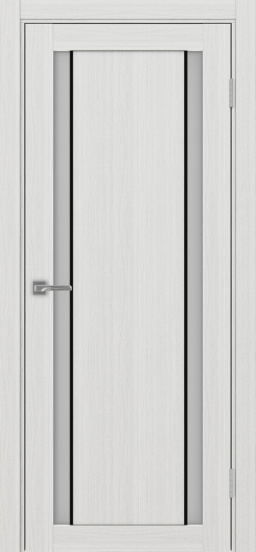 Турин_522АПС.212 молдинг алюм.чёрн. ЭКО-шпон Ясень серебристый