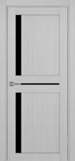 Турин_523АПП.221 молдинг алюм.чёрн. ЭКО-шпон Дуб серый FL