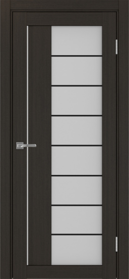 Турин_524АСС.22 молдинг алюм.чёрн. ЭКО-шпон Венге FL