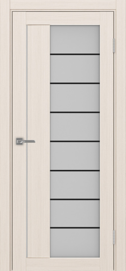 Турин_524АСС.22 молдинг алюм.чёрн. ЭКО-шпон Ясень перламутровый