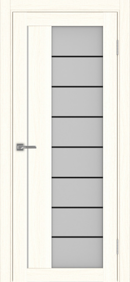 Турин_524АСС.22 молдинг алюм.чёрн. ЭКО-шпон Ясень светлый