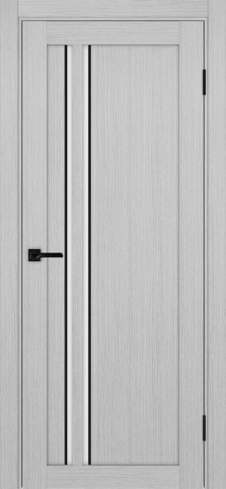 Турин_525АПС.121 молдинг алюм.чёрн. ЭКО-шпон Дуб серый FL