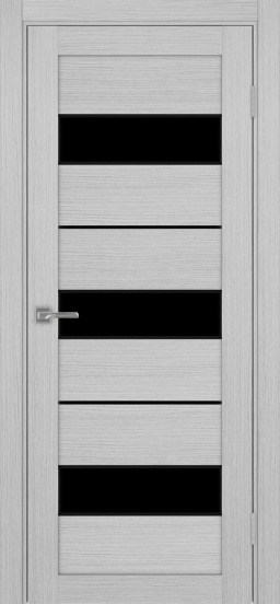 Турин_526АПП.122 молдинг алюм.чёрн. ЭКО-шпон Дуб серый FL