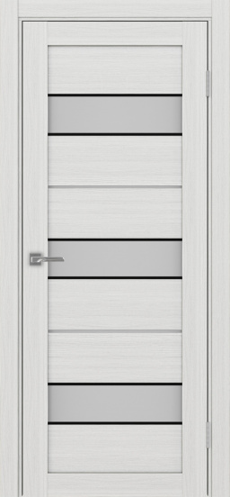 Турин_526АПС.122 молдинг алюм.чёрн. ЭКО-шпон Ясень серебристый