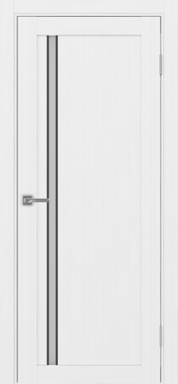 Турин_527АПС.121 молдинг алюм.чёрн. ЭКО-шпон Белый лёд