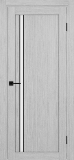 Турин_527АПС.121 молдинг алюм.чёрн. ЭКО-шпон Дуб серый FL