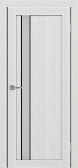 Турин_528AПС.121 молдинг алюм.чёрн. ЭКО-шпон Ясень серебристый