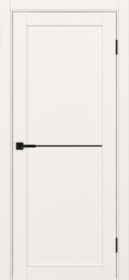 Турин_502АПП.11 молдинг алюм.чёрн. ЭКО-шпон Бежевый