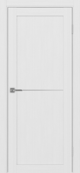 Турин_502АПП.11 молдинг алюм.хром ЭКО-шпон Белый лёд