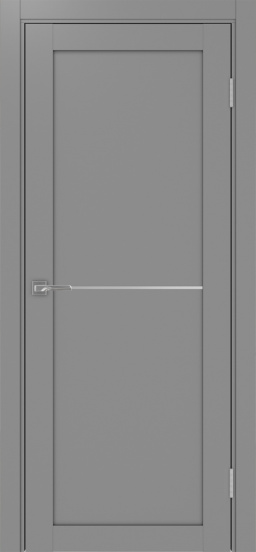 Турин_502АПП.11 молдинг алюм.хром ЭКО-шпон Серый