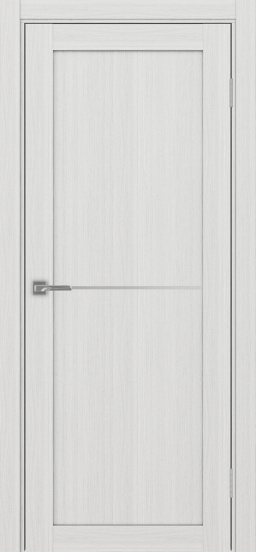 Турин_502АПП.11 молдинг алюм.хром ЭКО-шпон Ясень серебристый