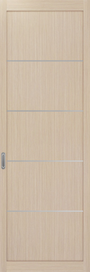 101АПП.11111 молдинг алюм.хром ЭКО-шпон Дуб беленый FL