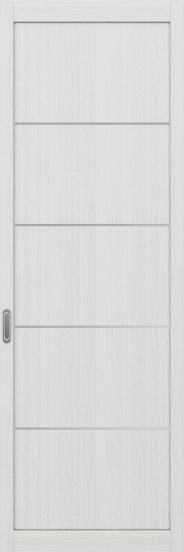 101АПП.11111 молдинг алюм.хром ЭКО-шпон Ясень серебристый