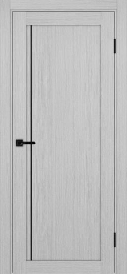 Турин_565АПП.11 молдинг алюм.чёрн. ЭКО-шпон Дуб серый FL