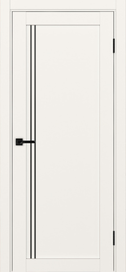 Турин_566АПП.111 молдинг алюм.чёрн. ЭКО-шпон Бежевый