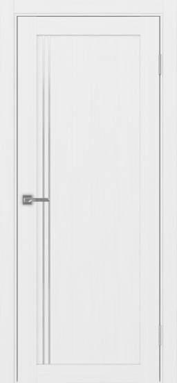 Турин_566АПП.111 молдинг алюм.хром ЭКО-шпон Белый лёд