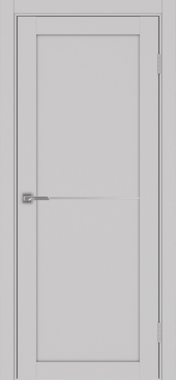 Турин_502АПП.11 молдинг алюм.хром ЭКО-шпон Пепельный