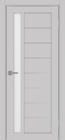 Турин_554АПП.21 молдинг алюм.хром ЭКО-шпон Пепельный