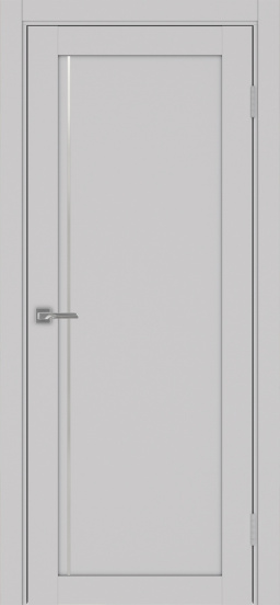 Турин_565АПП.11 молдинг алюм.хром ЭКО-шпон Пепельный