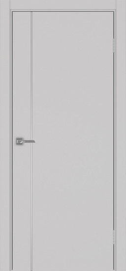 Неаполь_204 молдинг алюм.хром ЭКО-шпон Пепельный