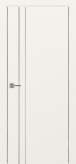 Неаполь_205 молдинг алюм.хром ЭКО-шпон Бежевый