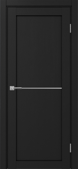 Турин_502АПП.11 молдинг алюм.хром ЭКО-шпон Антрацит