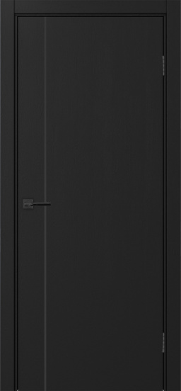 Неаполь_204 молдинг алюм.чёрн. ЭКО-шпон Антрацит