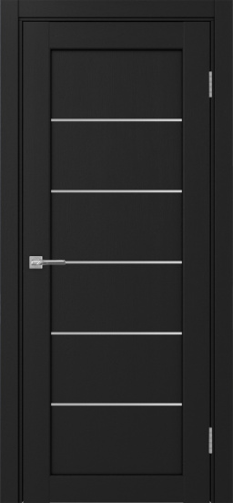 Парма_401АПП.1 молдинг алюм.хром ЭКО-шпон Антрацит