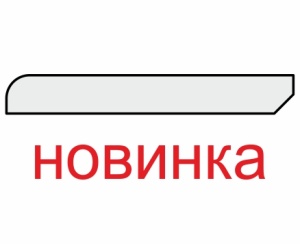 Плинтус 75*10*2070мм. ЭКО-шпон Антрацит