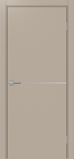 Неаполь_202 молдинг алюм.хром ЭКО-шпон Мокко