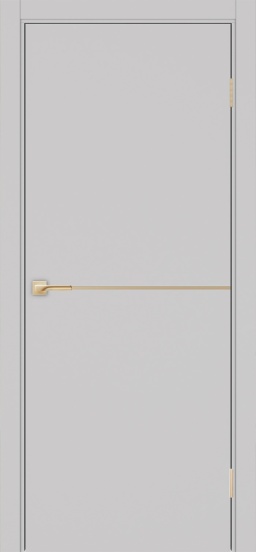 Неаполь_202 молдинг алюм.золото ЭКО-шпон Пепельный