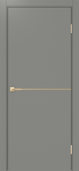 Неаполь_202 молдинг алюм.золото ЭКО-шпон Серый