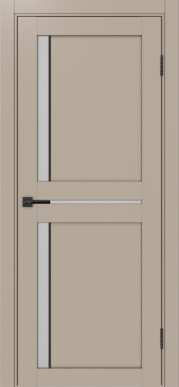 Турин_523АПС.221 молдинг алюм.чёрн. ЭКО-шпон Мокко