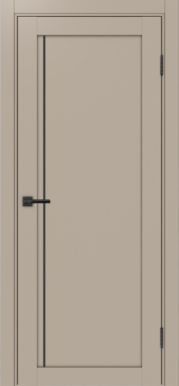 Турин_565АПП.11 молдинг алюм.чёрн. ЭКО-шпон Мокко