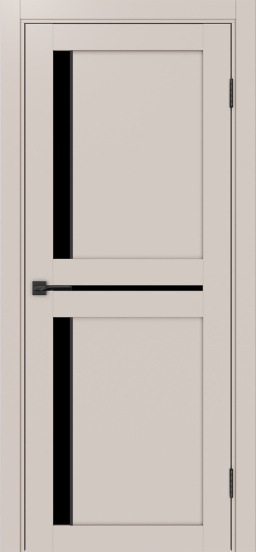 Турин_523АПП.221 молдинг алюм.чёрн. ЭКО-шпон Латте