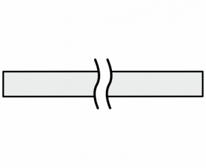 Панель доборная 200*10*2070мм. ЭКО-шпон Серый