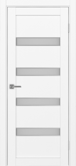 Турин_505AПC.12 молдинг алюм.хром ЭКО-шпон Белый снежный